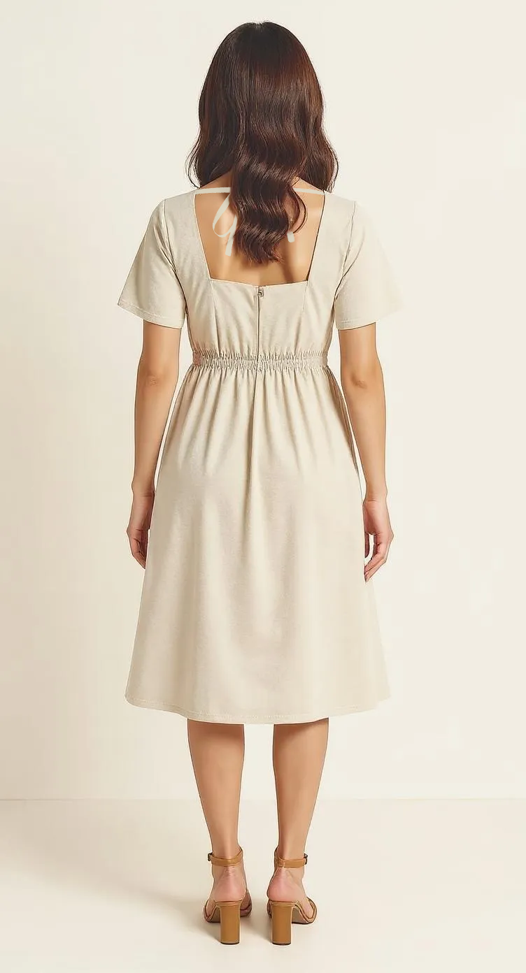 spell desert daisy midi dress Daisy - Solid
