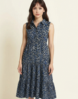 Periwinkle - Floral - Maxi Sleeveless