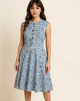 Protea - Floral - Midi Sleeveless