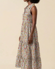 Periwinkle - Floral - Maxi Sleeveless