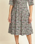 Dahlia - Floral - Midi