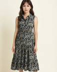 Periwinkle - Floral - Maxi Sleeveless