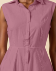 Dahlia - Solid - Midi - Sleeveless