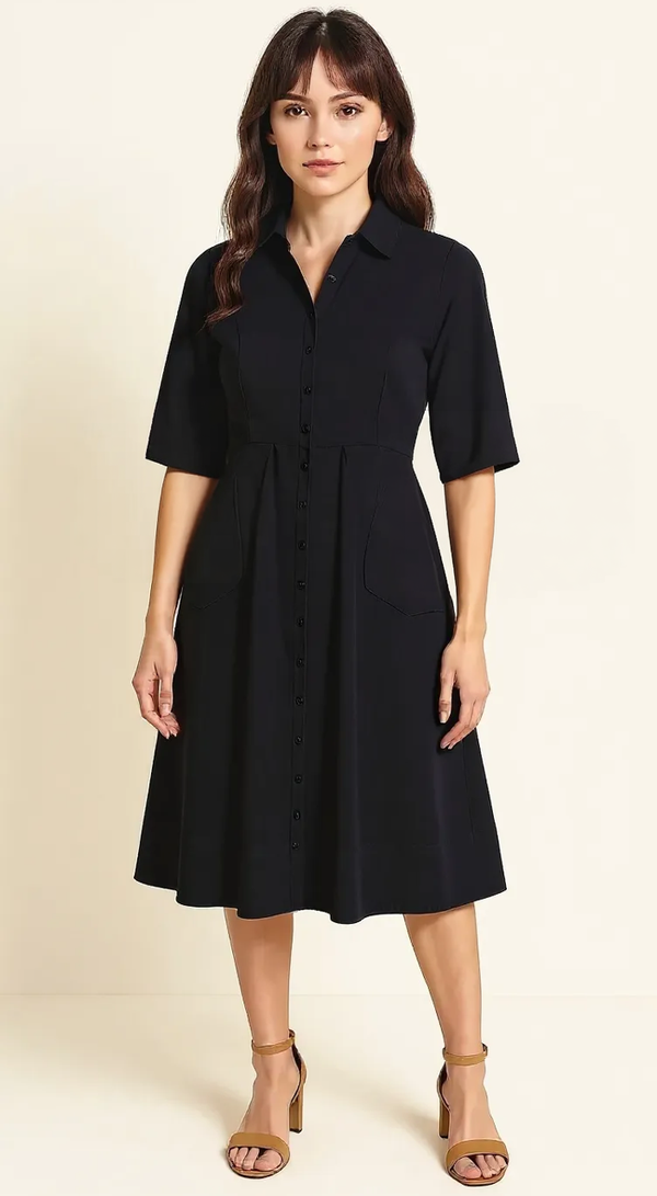 Dahlia - Solid - Midi