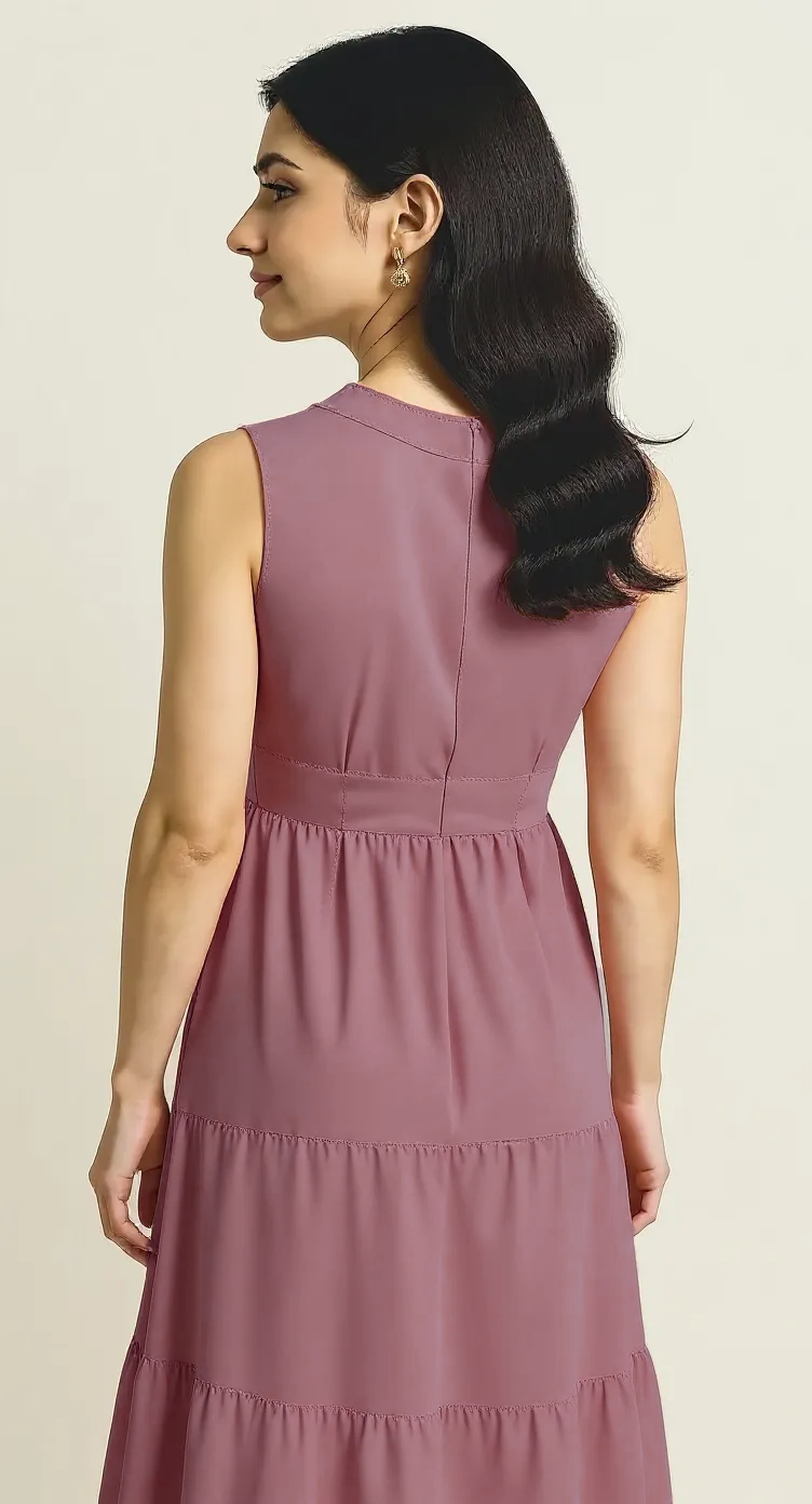 Protea - Solid - Midi Sleeveless