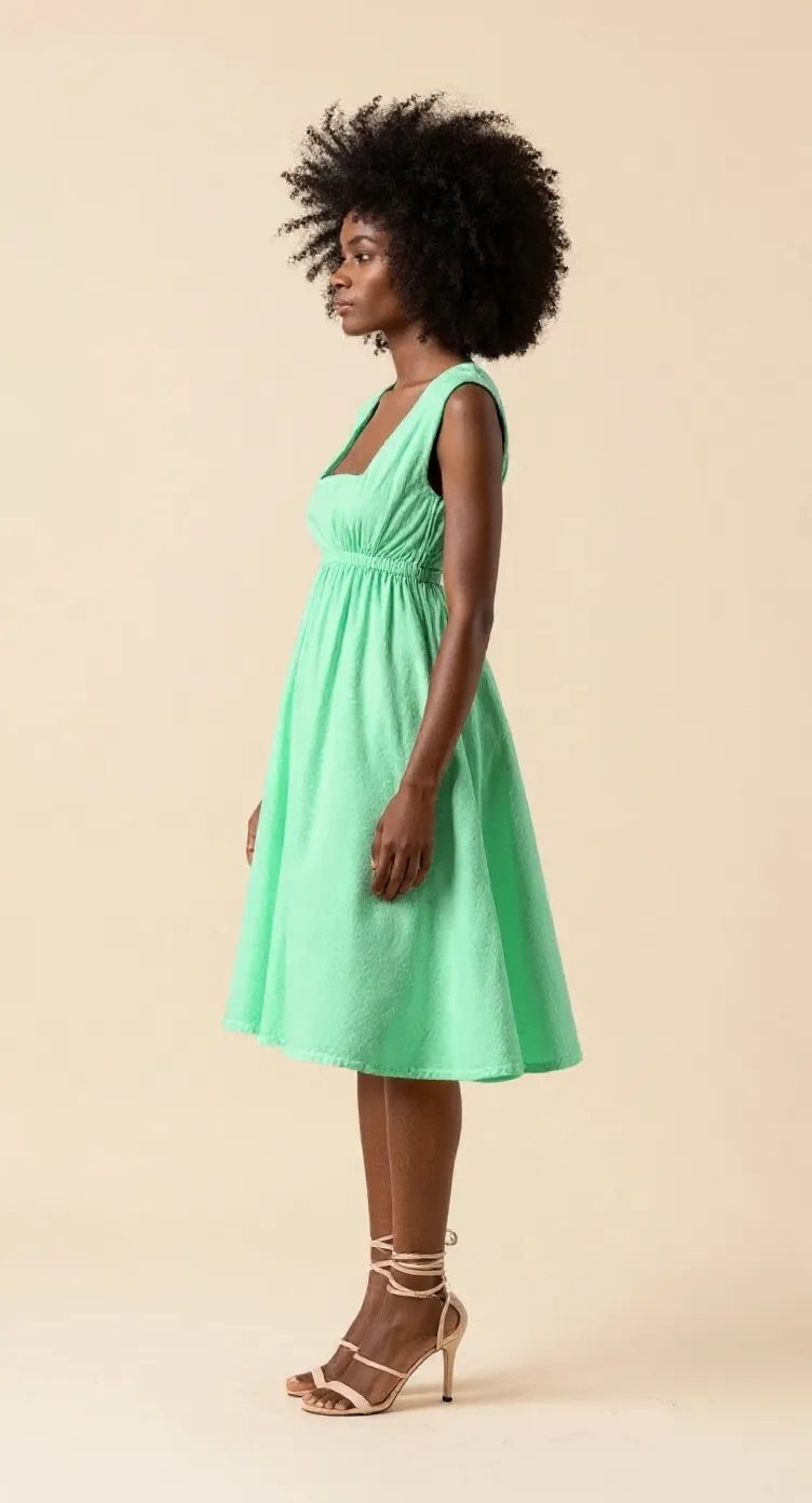 Daisy - Solid - Midi Sleeveless