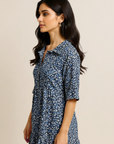 Periwinkle - Floral - Maxi