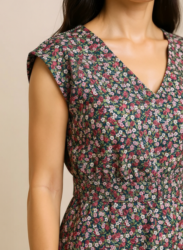 Marigold - Floral - Midi