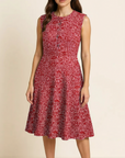Protea - Floral - Midi Sleeveless
