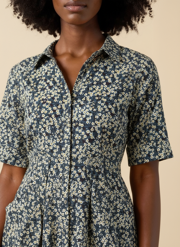 Dahlia - Floral - Midi