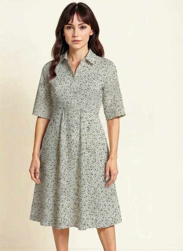 Dahlia - Floral - Midi